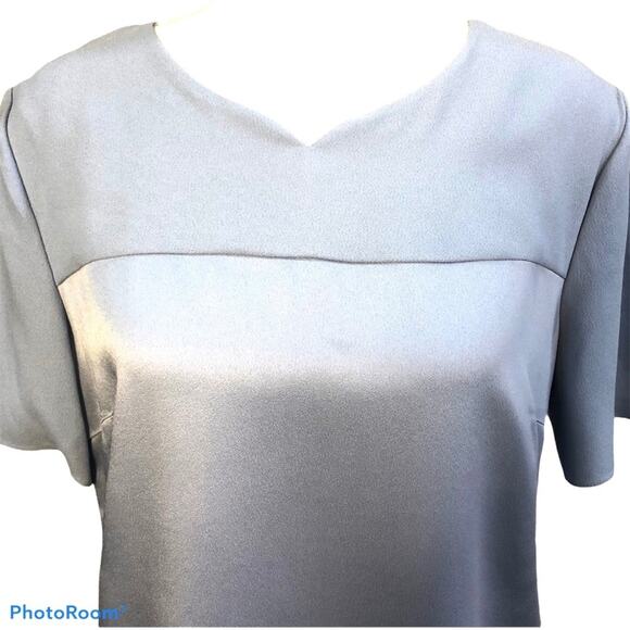 Jason Wu Soft Blue Rayon/Silk Top 4 - Picture 2 of 8
